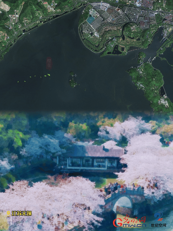 清明游玩賞花圖鑒來了！衛(wèi)星鏡頭帶你先睹為快